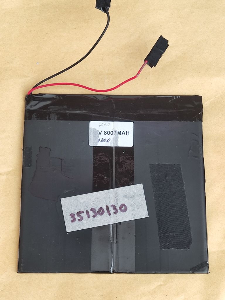 Акумулятор 35130130 Li-ion літій-іонний 13*13см 7000mAh - фото фото фото 0