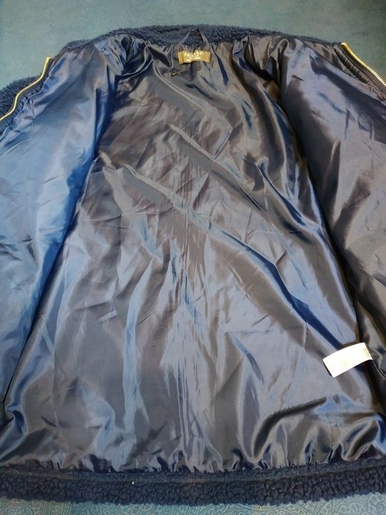 Куртка тепла чоловіча флісова синя PRIMARK p-p M - фото фото фото 7