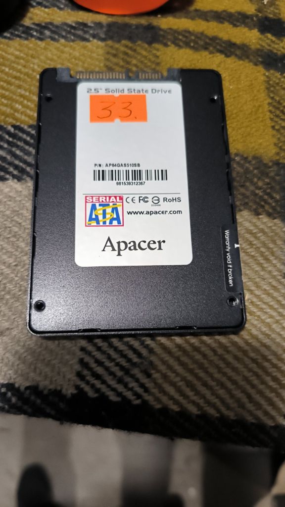 Диск SSD Apacer AS510S AP64GAS510SB 64GB №33 - фото фото фото 1