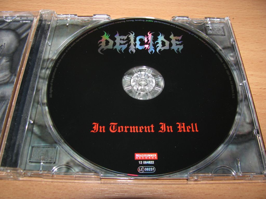 DEICIDE - In Torment In Hell     (2001 Roadrunner 1st press) - фото фото фото 2