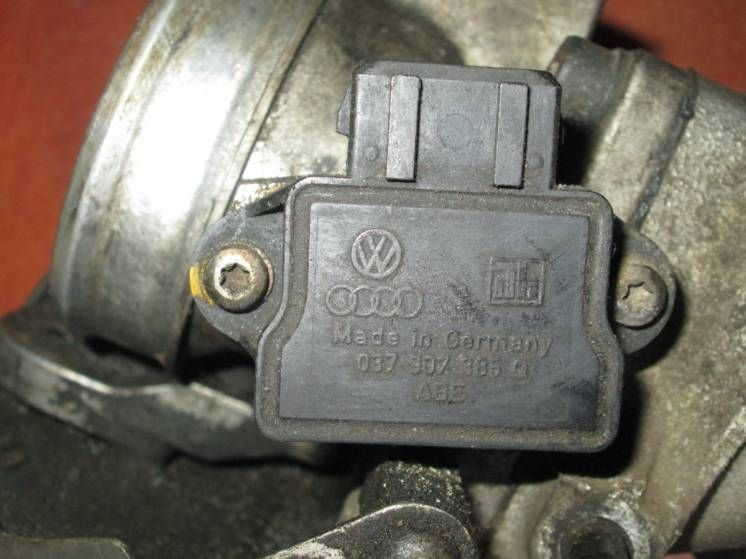 Впускной коллектор дроссельная заслонка датчик VW GOLF Passat Seat - фото фото фото 5