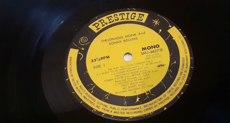 Платівка  Thelonious Monk Sonny Rollins. - фото фото фото 2