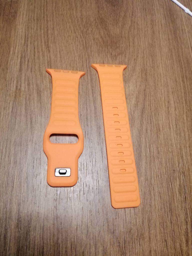 Ремінець силіконовий Apple Watch 42 mm/44 mm/45 mm - фото фото фото 1