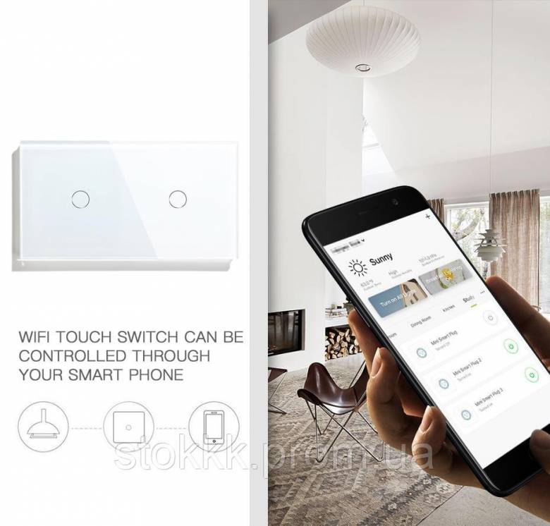 BSEED сенсорный выключатель Smart Life Tuya Alexa Assistance - фото фото фото 8