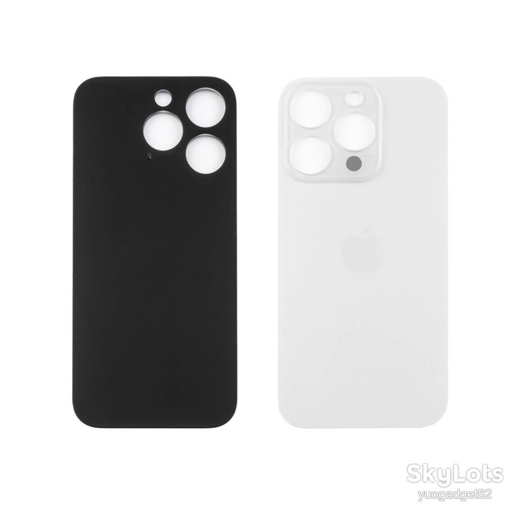 Задня кришка APPLE iPhone 14 Pro Silver  (срібляста)  (великі отвори) - фото фото фото 0