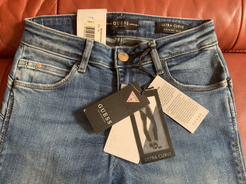 Джинсы Guess skinny mid, р.24W-32L - фото фото фото 1