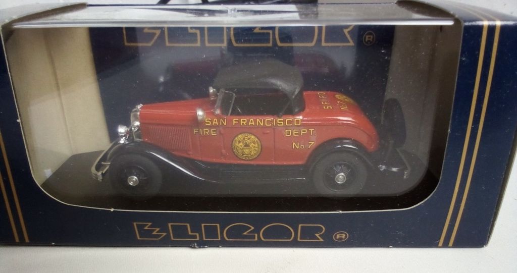 1/43 ELIGOR Ford V8 Pompiers San Francisco - фото фото фото 0