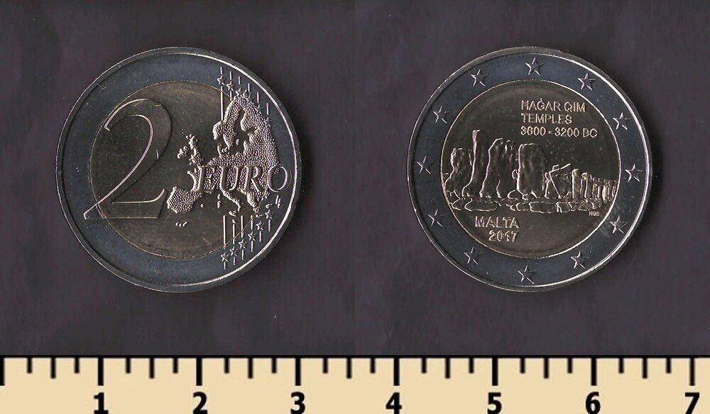 Мальта 2 евро 2017 - фото фото фото 0