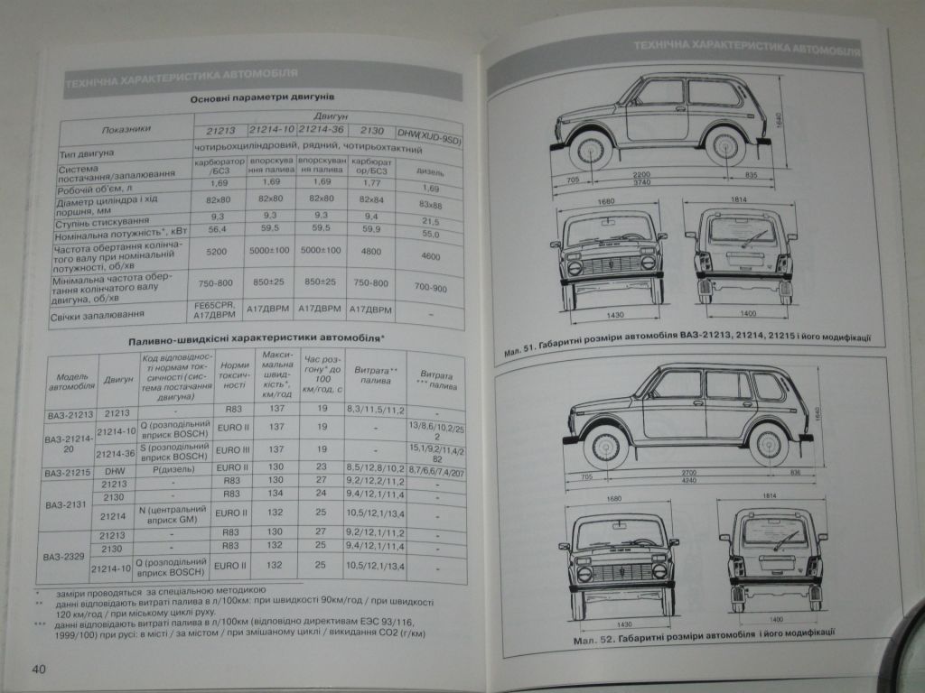 Руководство по эксплуатации  (керівництво посібник по експлуатації) NIVA 21213, 21214, 21215  (2003) новая - фото фото фото 7