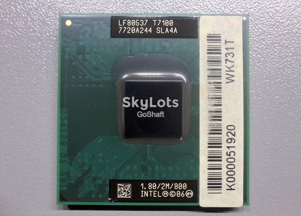 Процесор Intel Core 2 Duo T7100, SLA4A - фото фото фото 0