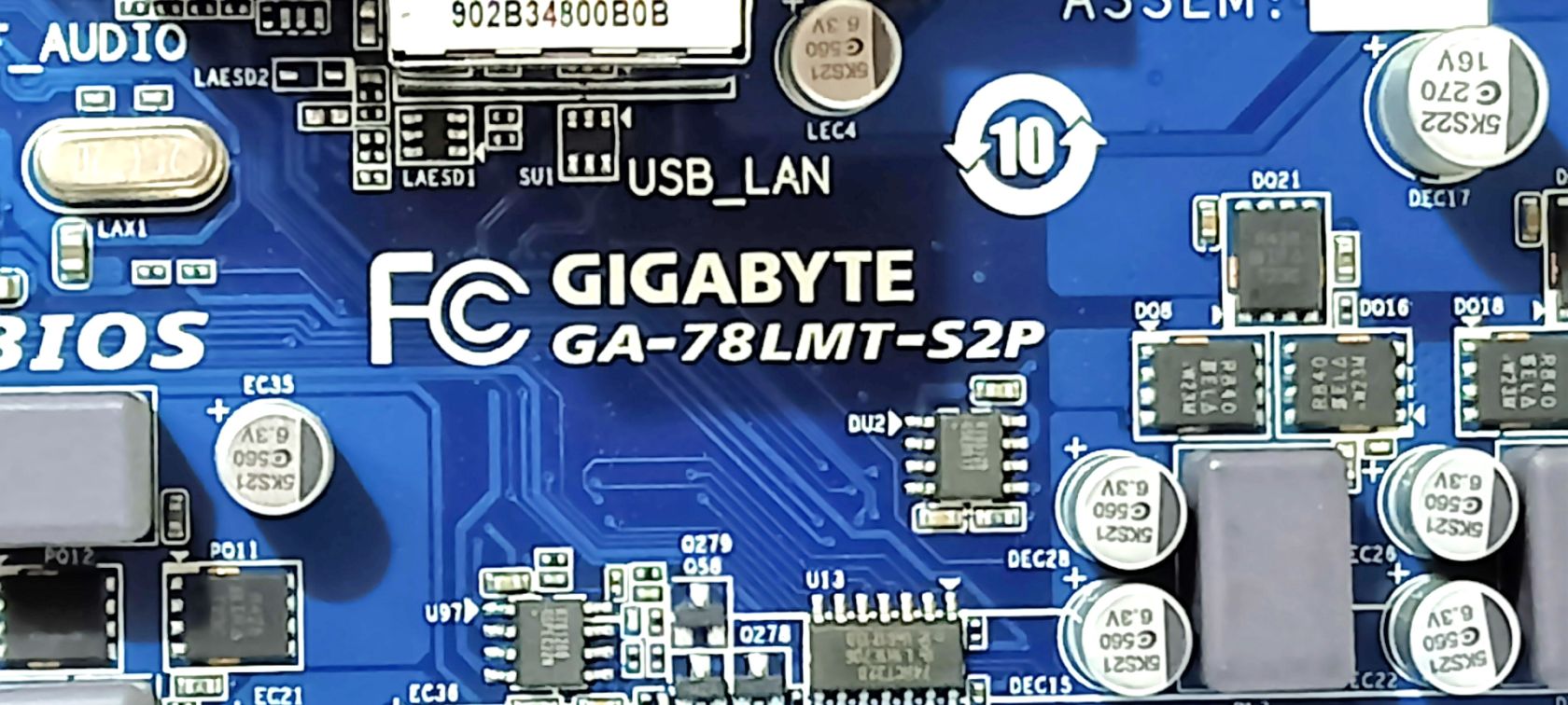 Материнська плата Socket AM3+ / GIGABYTE GA-78LMT-S2P Socket AM3 plus, MicroATX  2x DDR3 - фото фото фото 2