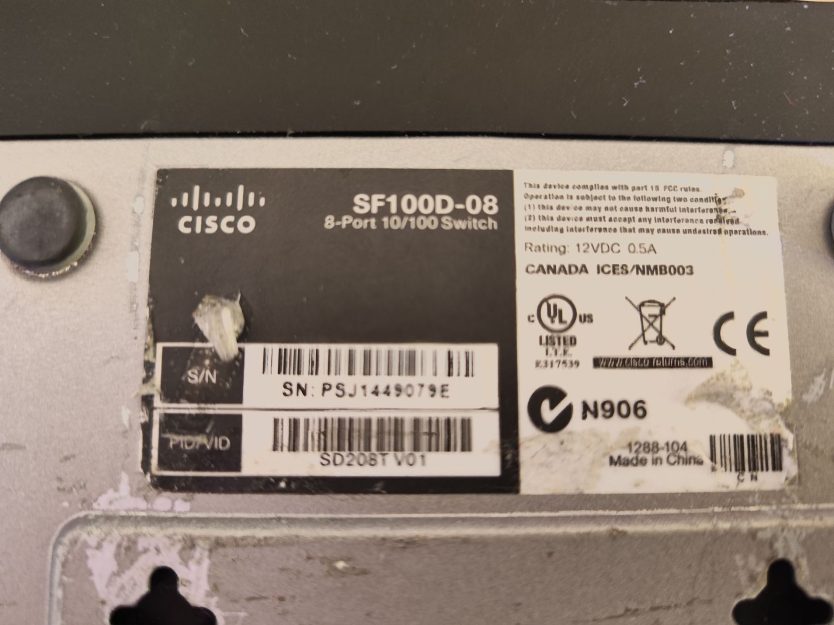 Коммутатор Cisco SF100D-08 - фото фото фото 4