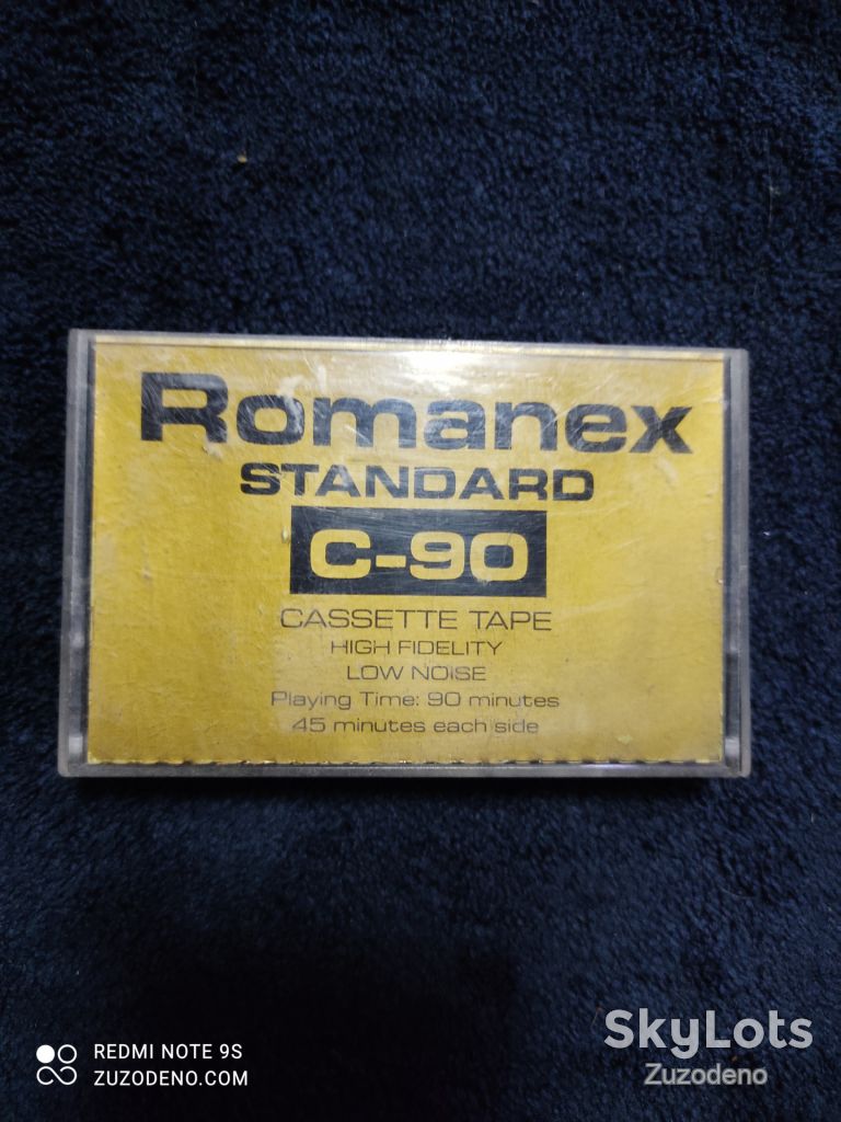 Б/У Аудио кассетa ROMANEX C-90 - фото фото фото 0