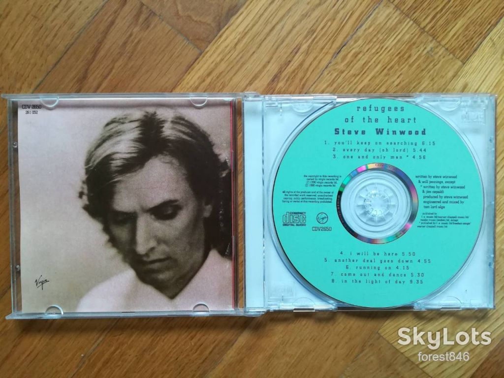Steve Winwood-Refugees of the heart-USA-состояние: 4+ - фото фото фото 3