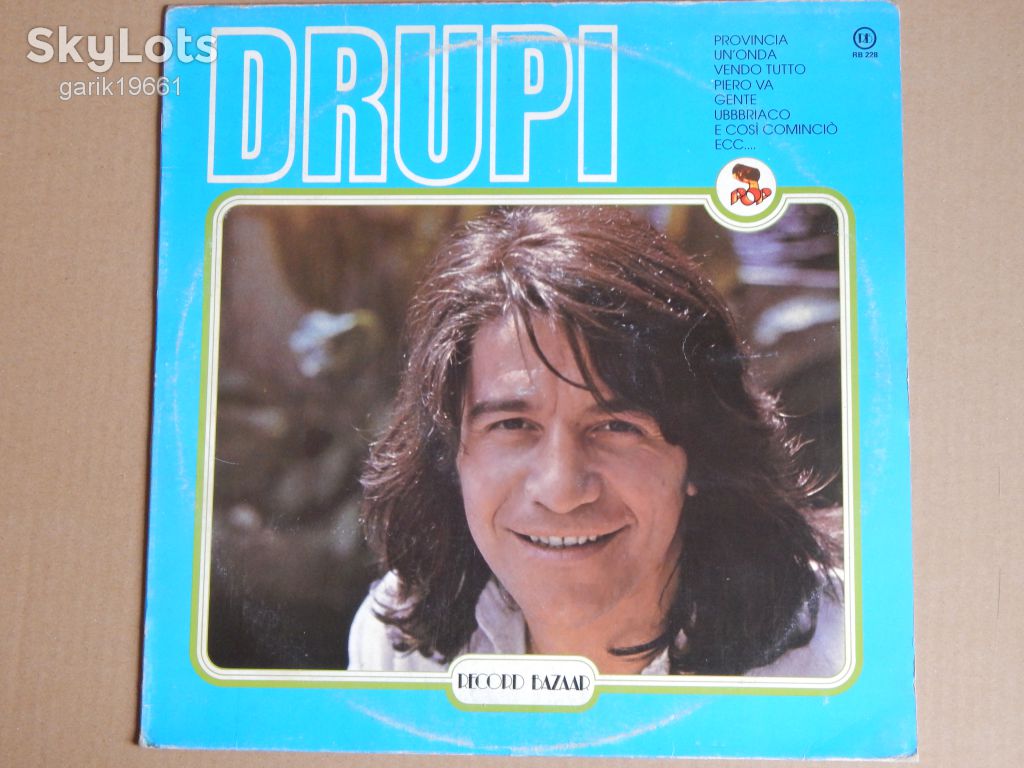 Drupi ‎– Drupi  (Record Bazaar ‎– RB 228, Italy) EX/NM- - фото фото фото 0