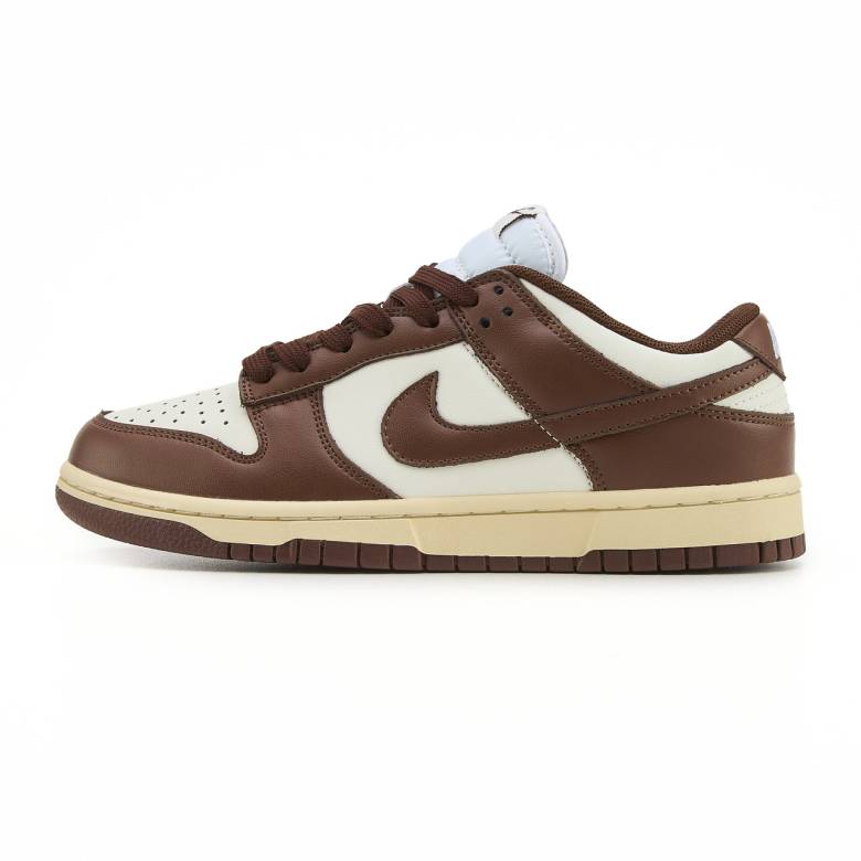 Nike Dunk Low Brown White Beige 40 44 - фото фото фото 0