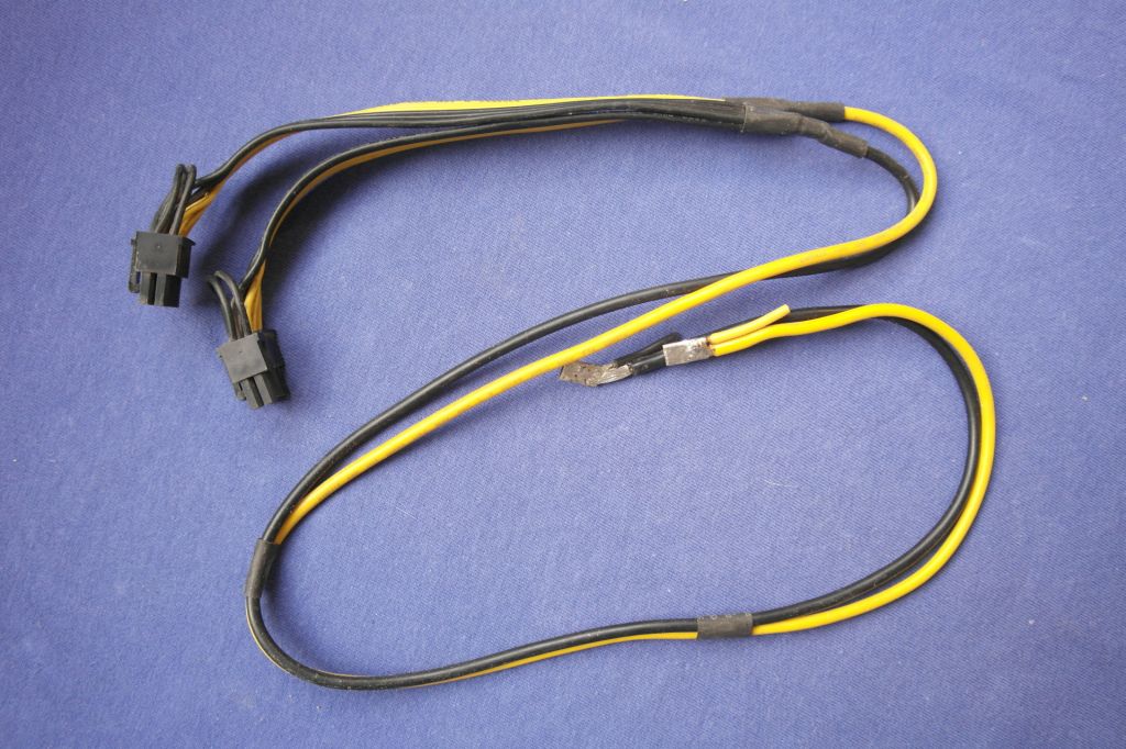 Кабель для модернизации БП ATX PCI-E 2 x 6+2 pin - фото фото фото 0