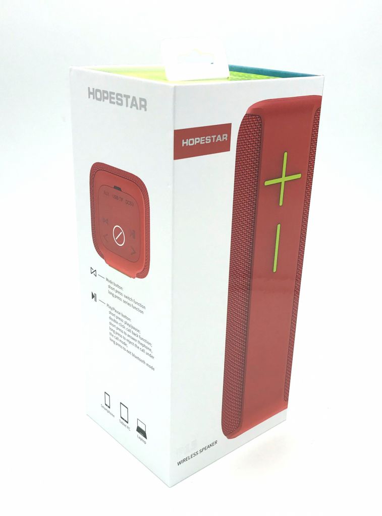 Колонка Bluetooth HOPESTAR P15 Red - фото фото фото 2