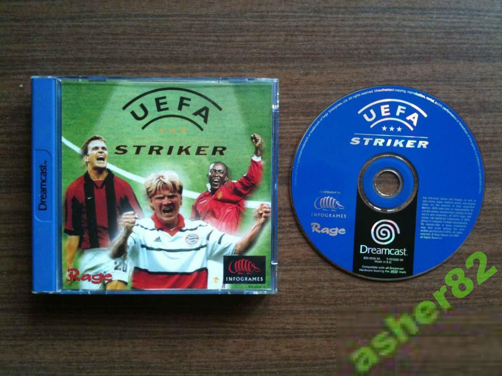 Игра на Dreamcast "UEFA Striker"       (PAL) - фото фото фото 0