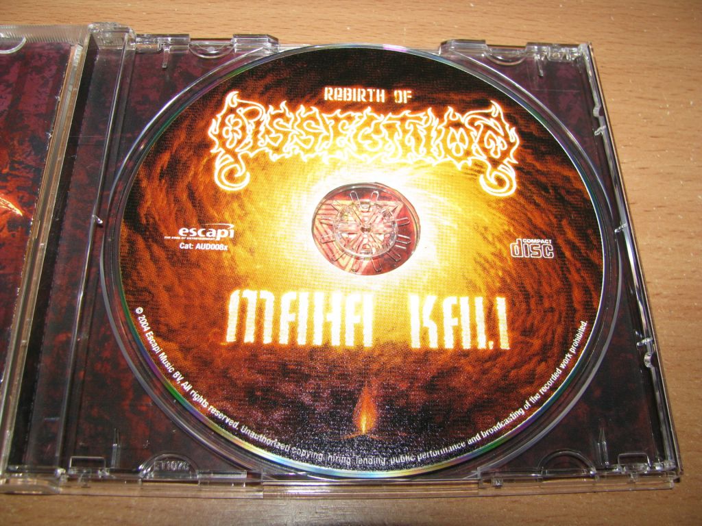 DISSECTION - Maha Kali  (2004 Escapi Music 1st press) - фото фото фото 2