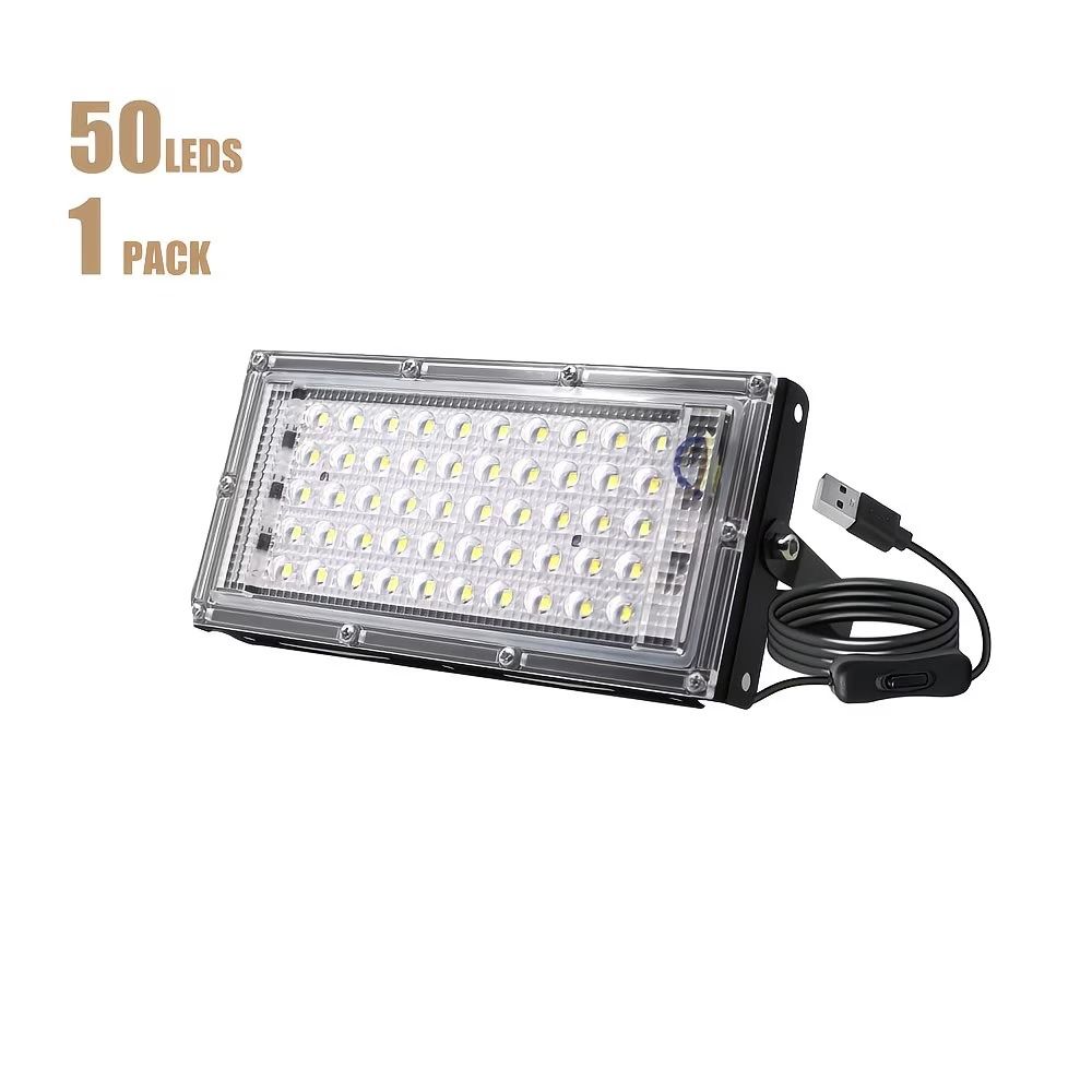 Прожектор 50W/ 5V USB LED светодиодный фонарь - фото фото фото 0