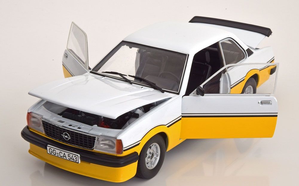 Sun Star 1:18 Opel Ascona i2000  (1979) white-yellow - фото фото фото 3