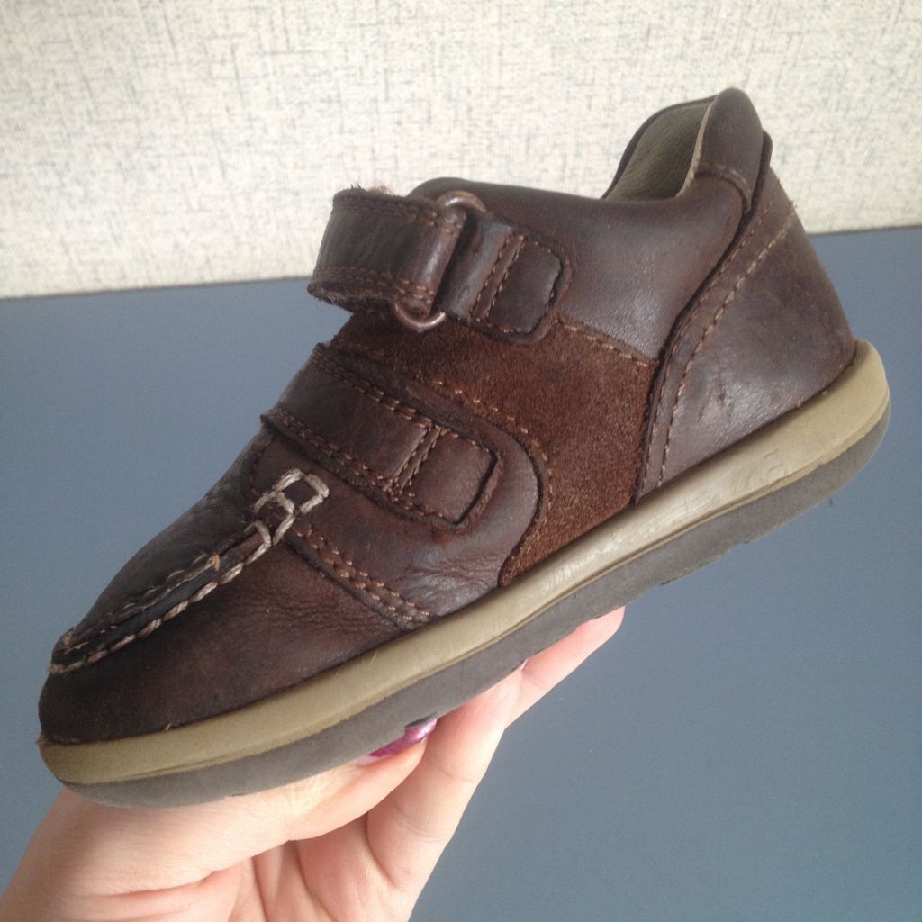 Туфли-мокасины Clarks,р.23-24,Индия - фото фото фото 9