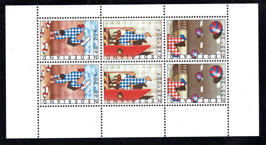 ZM Нидерланды  1977 г  MNH - к/б - фото фото фото 0