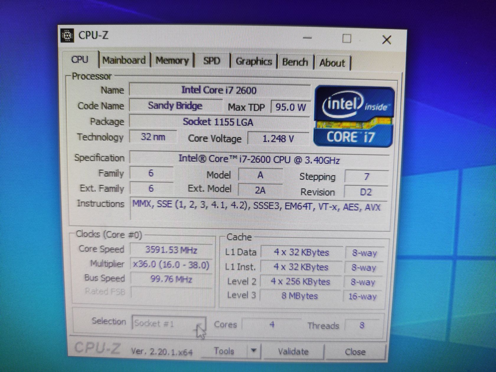Системный блок   i7-2600  3.40GHz + ram 8Gb +HDD 1Tb - фото фото фото 2