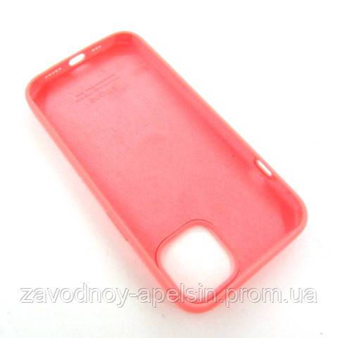 IPhone 13 Чехол силиконовый Silicone Case (коралловый) - фото фото фото 1