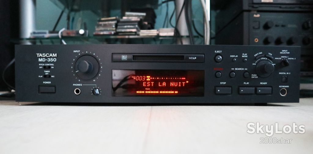 MD Проигрыватель TASCAM  MD-350 - фото фото фото 0