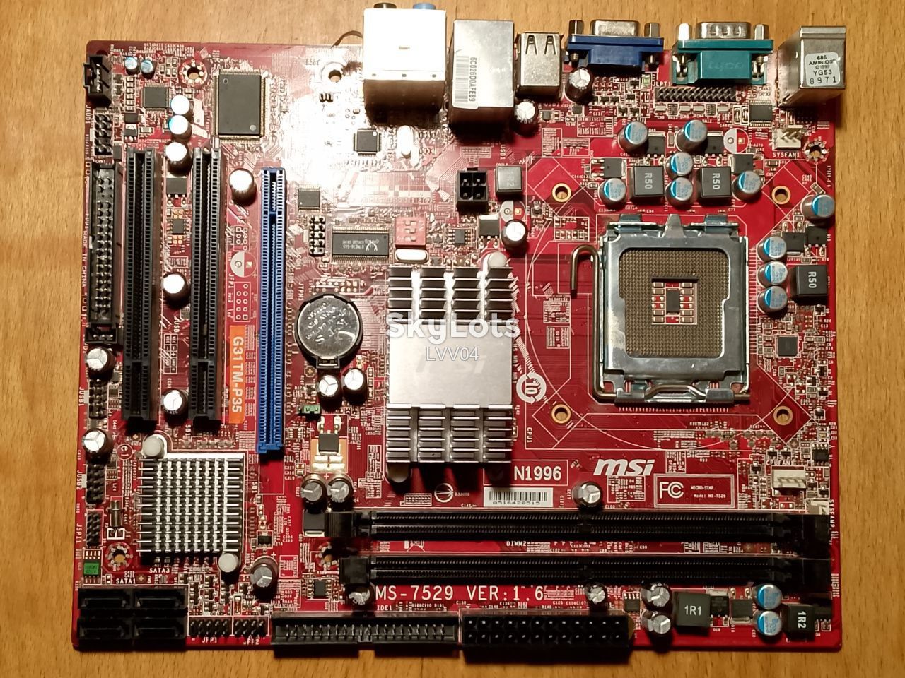 Материнская плата MSI G31TM-P21 MS-7529 LGA775 G31 PCI-E+SVGA+LAN SATA MicroATX 2DDR2 - фото фото фото 0