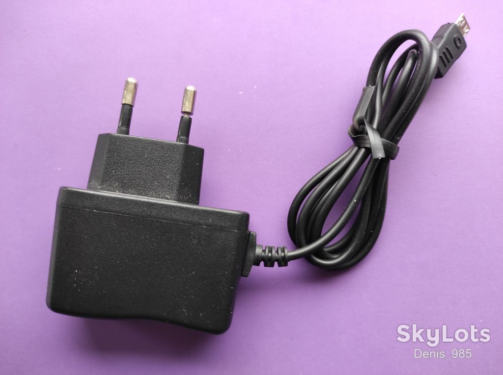 Зарядное устройство, PC05, DC 5V, 500mA, microUSB - фото фото фото 1