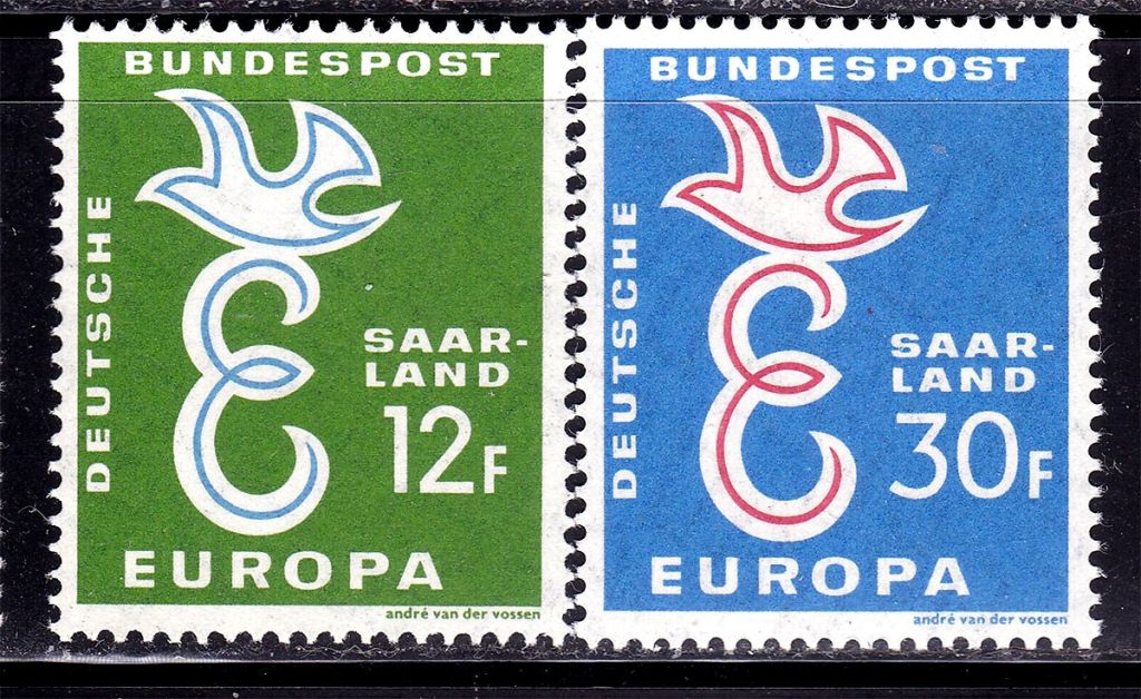 СААР / SAAR  1958 г MNH - EUROPA - фото фото фото 0