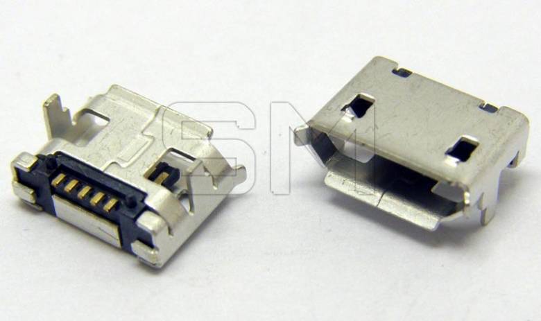 Роз'єм micro usb 5 pin Philips W732 mc034 - фото фото фото 0