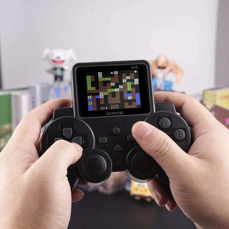 Портативна ігрова приставка S10 GAMEPAD 2.4" 520 вбудованих ретро-ігор AV-вихід - фото фото фото 1