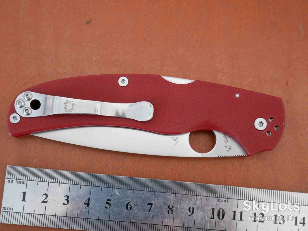 Spyder Native Chief C244, 8Cr14MoV, G10 Red, Replica, Tactical, EDC, Back Lock - фото фото фото 9