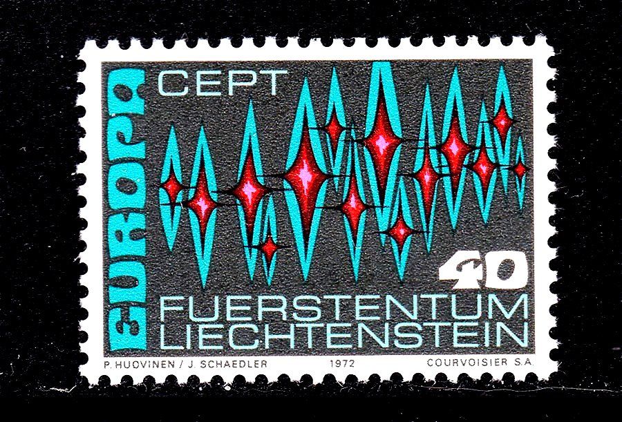 Лихтенштейн  1972 г  MNH - EUROPA CEPT - фото фото фото 0