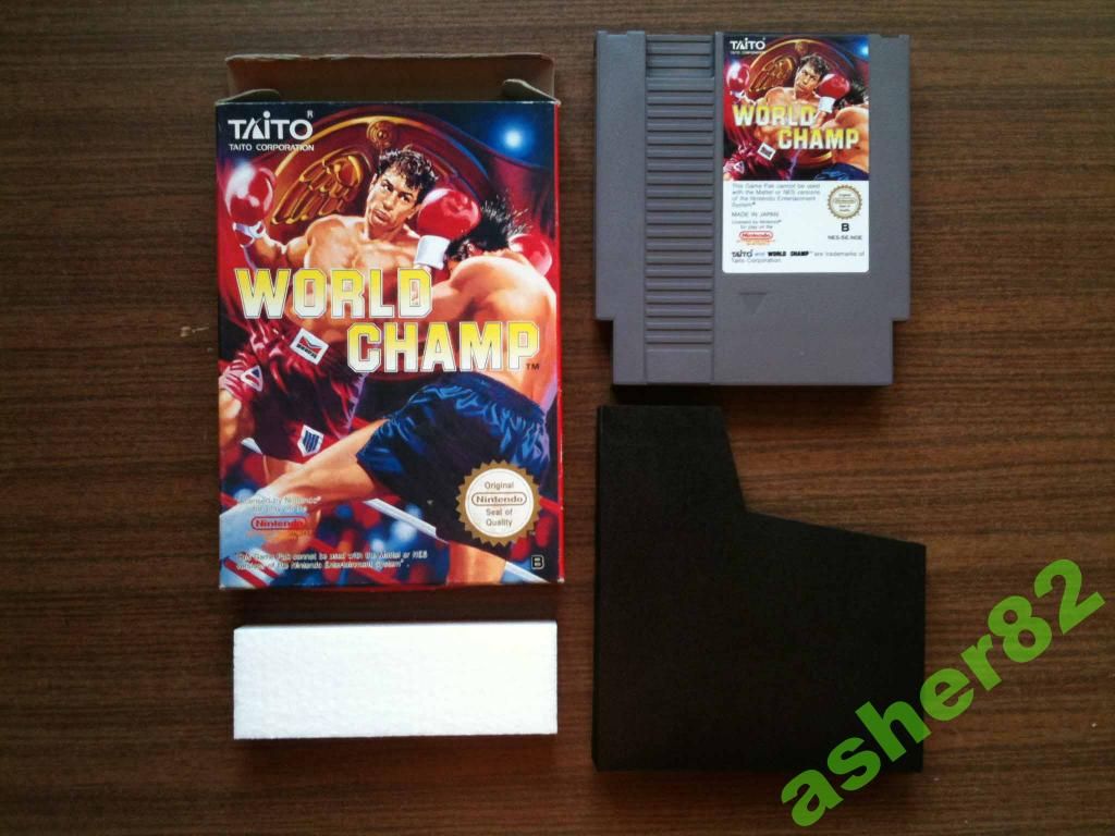 Игра на NES "World Champ"        (PAL B) - фото фото фото 0