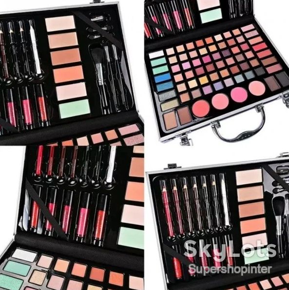 Набор косметики для макияжа в кейсе missyoung GM20250 makeup set black - фото фото фото 7