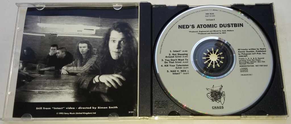 NED'S ATOMIC DUSTBIN Intact  CD, Single  US - фото фото фото 1