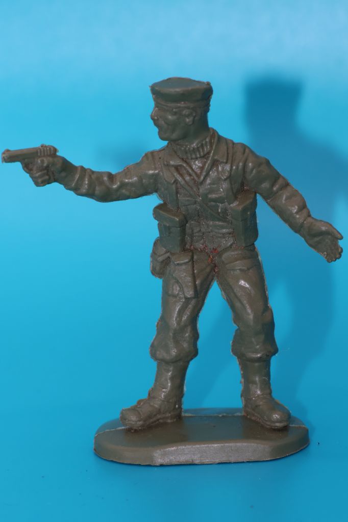 офіцер БРИТАНСЬКИЙ КОМАНДОС 54мм MATCHBOX Великобританія - фото фото фото 0