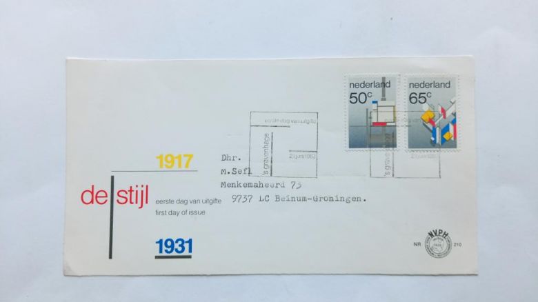 НИДЕРЛАНДЫ 1983 г. КПД. ЖИВОПИСЬ. Лицевая часть конверта. - фото фото фото 0