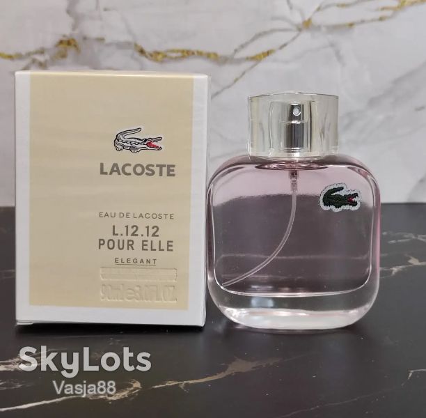 Lacoste Elle Elegant L. 12.12 Pour 90 мл. жіночі БЕЗКОШТОВНА ДОСТАВКА НП - фото фото фото 0