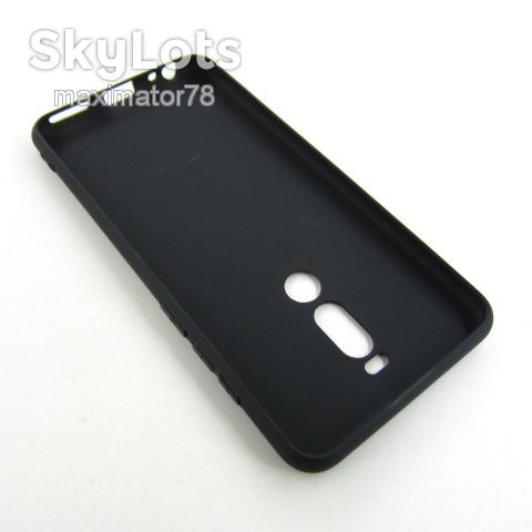 ЧЕХОЛ НАКЛАДКА SMtt Meizu Note 8 Soft Touch черный - фото фото фото 2