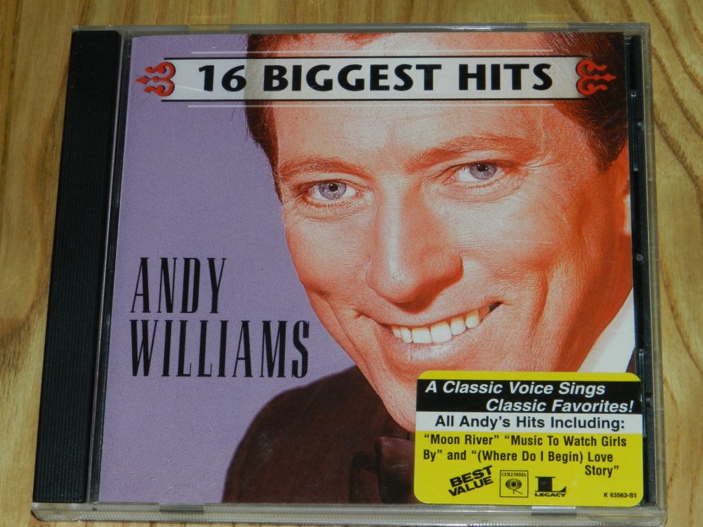 CD  Andy Williams - 16 Biggest Hits - фото фото фото 0