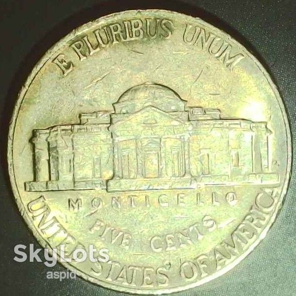 США 5 центів, 2001 D Джефферсон Нікель [3.30] - фото фото фото 1