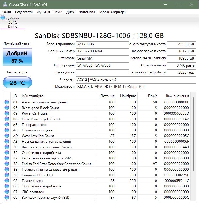 SSD диск M.2 SATA 128GB SanDisk X400 2280 - фото фото фото 2