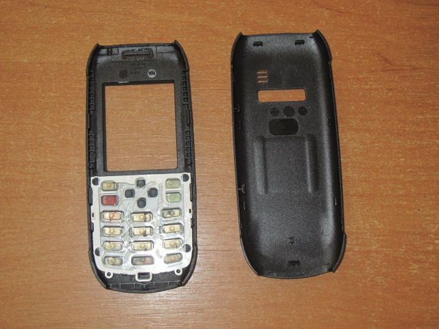 КОРПУС ПАНЕЛЬ КЛАВИАТУРА NOKIA 1800 кирилица  (черний) - фото фото фото 1