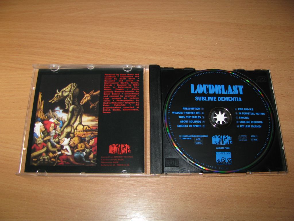 LOUDBLAST - Sublime Dementia  (1993 Noise 1st press,Germany) - фото фото фото 1